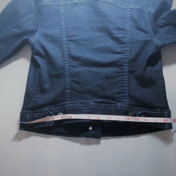 RW&CO Like new! Dark Blue Wash Denim Jacket-small - Picture 5 of 9